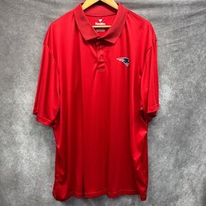 Fanatics Patriots Red Polo Size 4XL